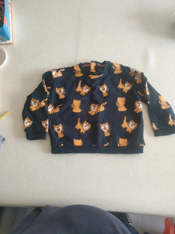 Pull tigre Kiabi 3 ans 36 mois