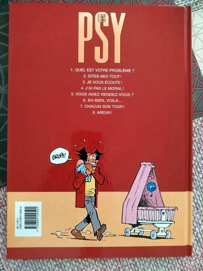 BD Les Psy numéro 8 Areuh - photo numéro 6