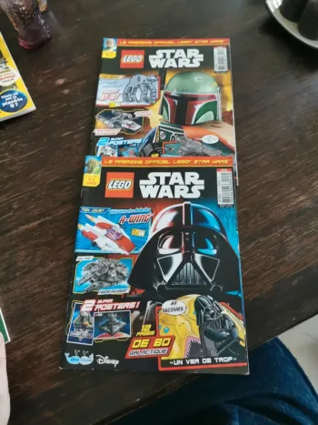 Lot de 2 magazines star wars lego