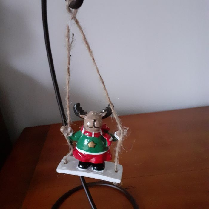 Noël: 2 figurines Petit Renne à suspendre - photo numéro 9