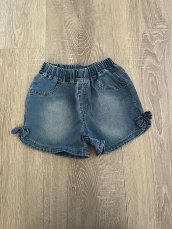 Short en jeans