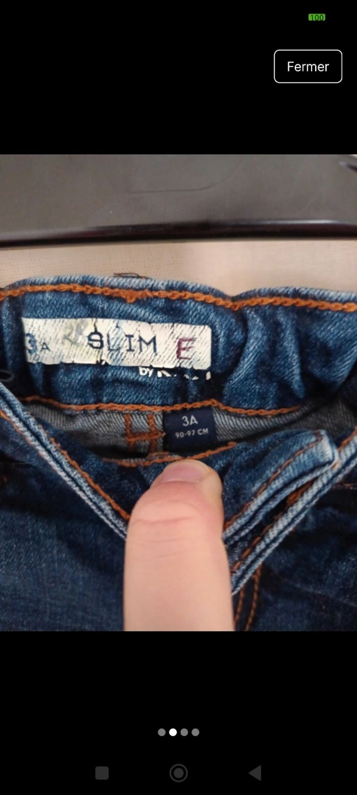 Jean 3 ans Kiabi - photo numéro 4