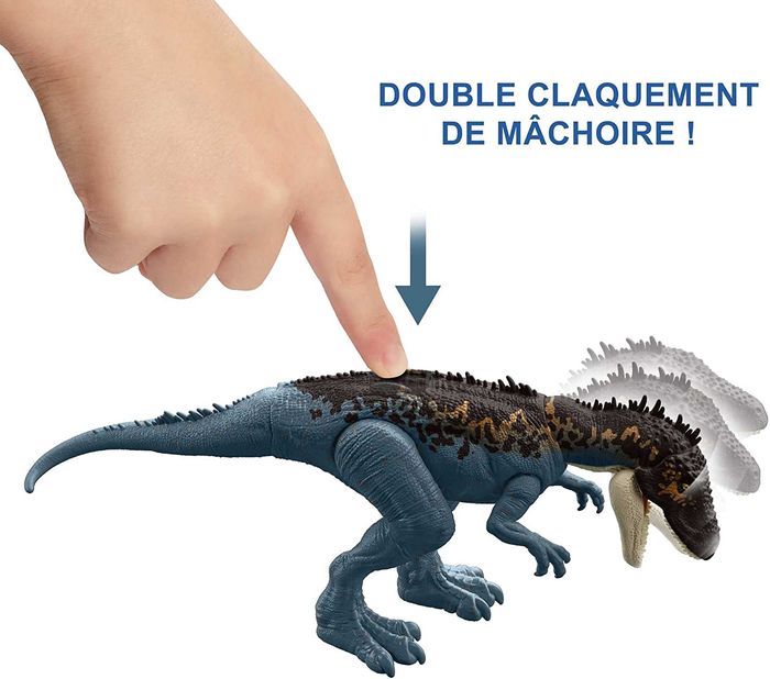 DINOSAURE CARCHARODONTOSAURUS HCM04 JURASSIC WORLD DINO ESCAPE - photo numéro 5