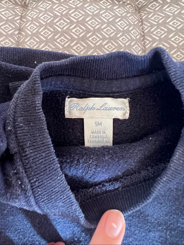 Pull Ralph Lauren 9 mois - photo numéro 2