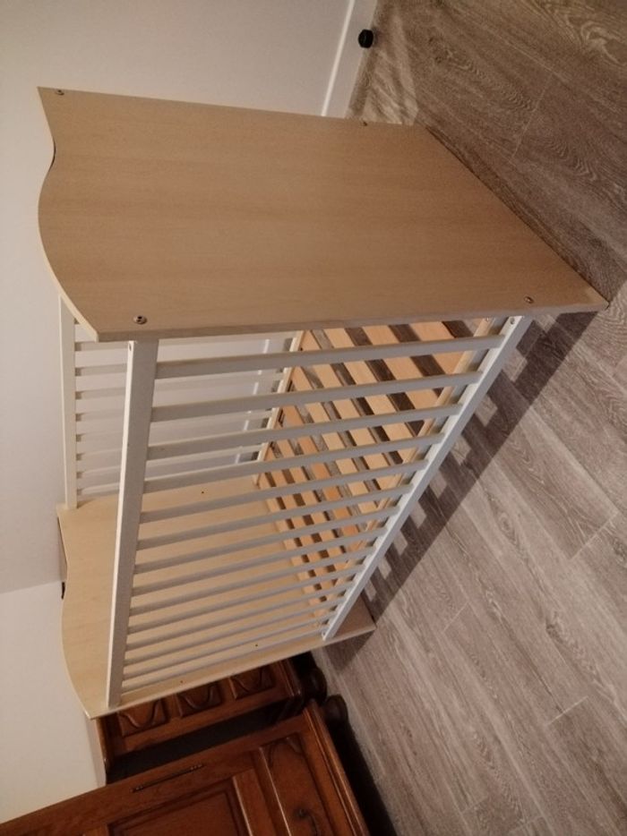 Lit à barreaux en bois - photo numéro 3