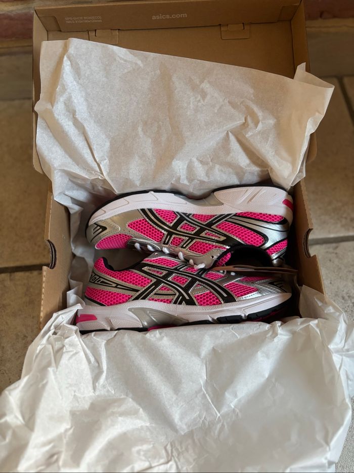 Asics gel-1130 rose argenté pink - photo numéro 3