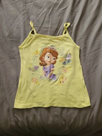 Débardeur Princesse Sofia 5 ans