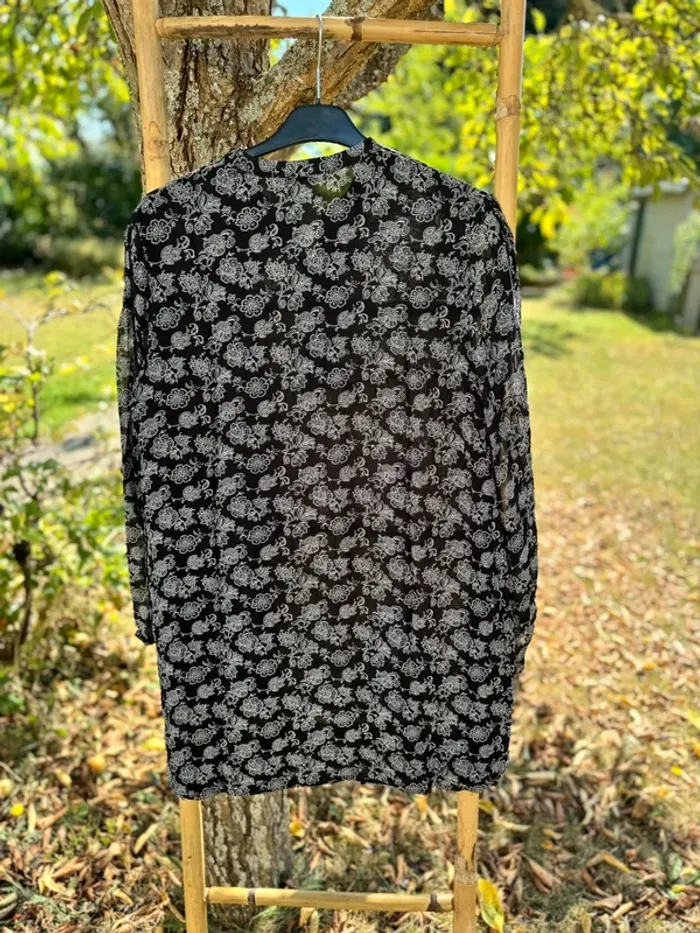 Robe noire || Mango || taille M - photo numéro 2
