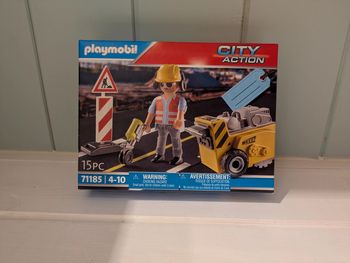 Playmobil 71185 Ouvrier avec scie de sol