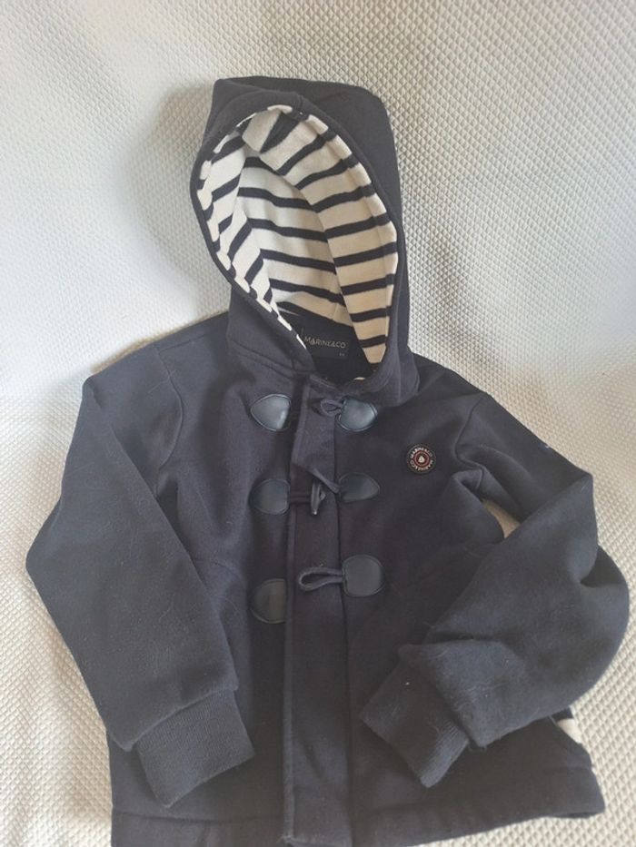 Veste/blouson à capuche garçon 6 ans molleton (style marin)