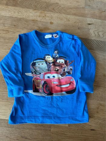 Tee shirt manche longue cars Disney