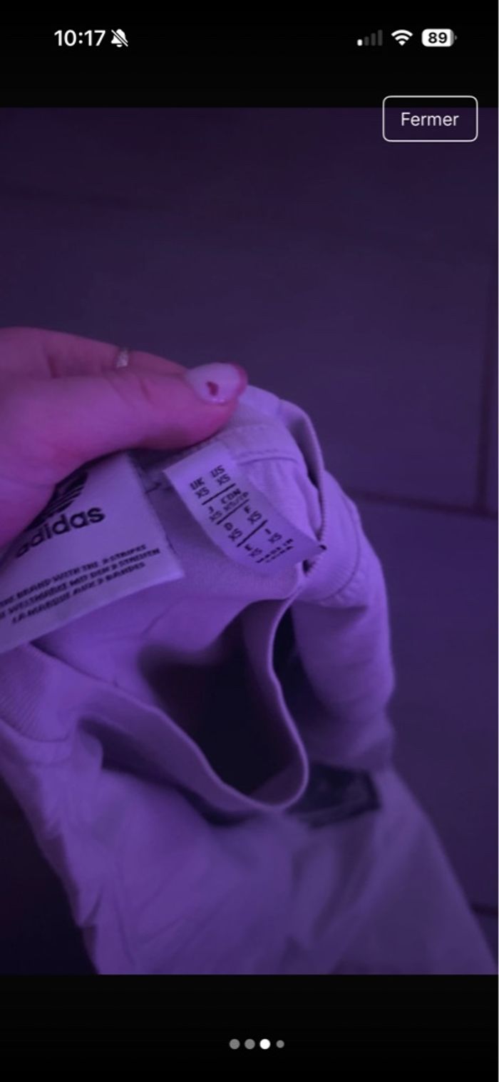 TEE shirt addidas - photo numéro 3