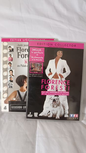 Lot coffret dvd Florence Foresti