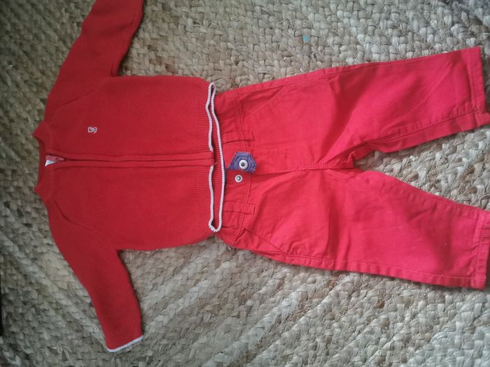 Ensemble garcons okaidi 3 mois