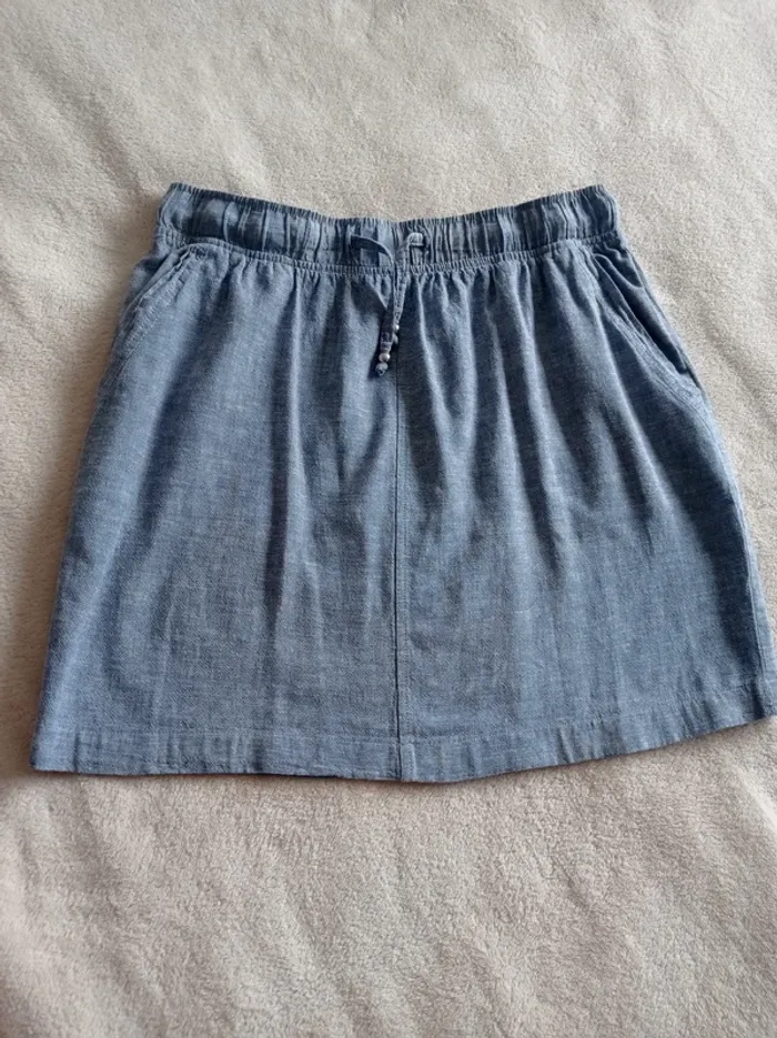 Mini-jupe avec ceinture élastique et poches 38 - photo numéro 4