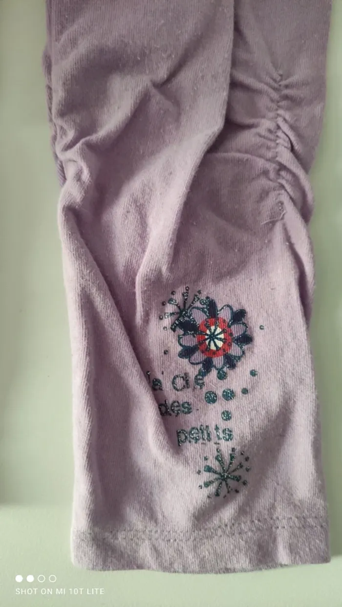 Ensemble mauve motif fée et carosse la compagnie des petits - photo numéro 2