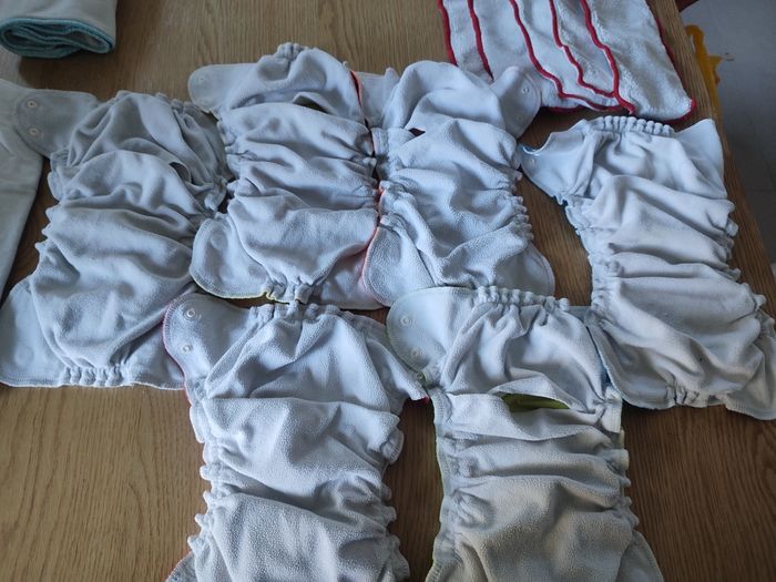 Lot couches applecheek et inserts - photo numéro 4