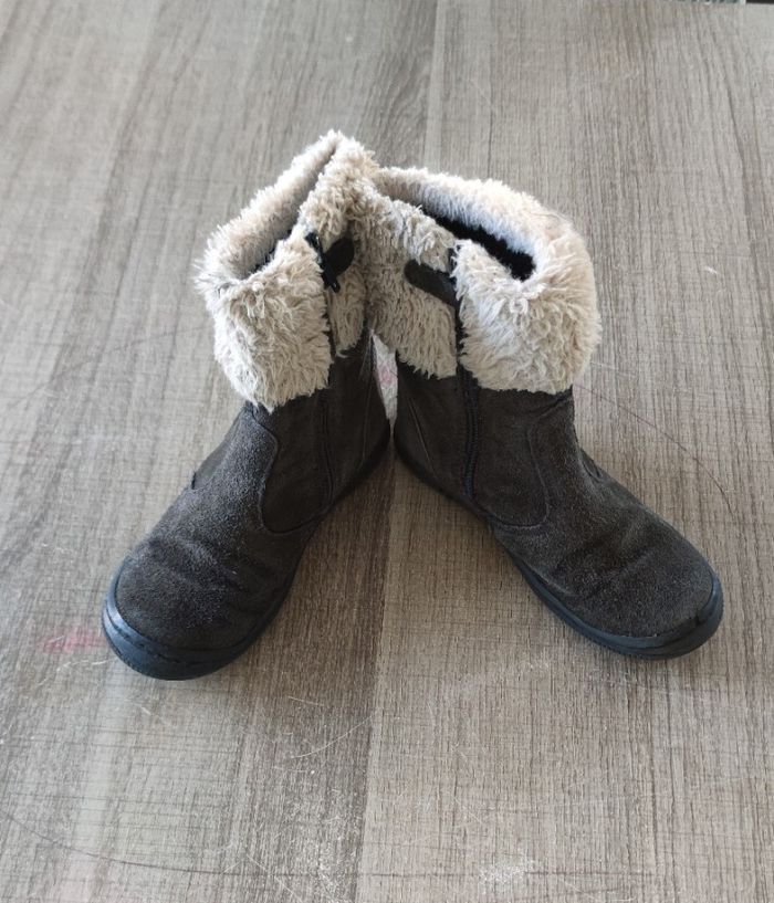 Botte bleu marine marque Verbaudet taille 30 pour fille - photo numéro 3