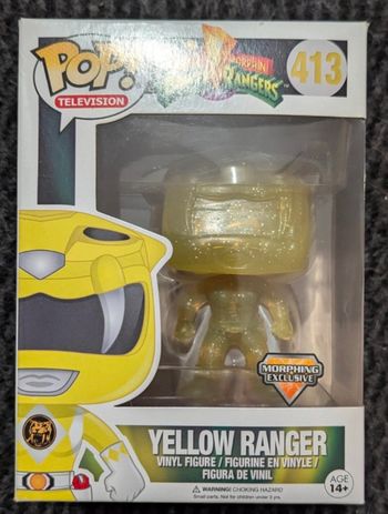 Vends Figurine Pop Ranger Jaune Morphing Exclusive