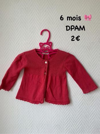 Gilet 🌺 6 mois 🌺 Du pareil au même