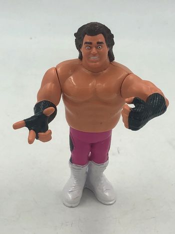 Figurine vintage Titan Sports WWF Brutus the barber beefcake 1991 Hasbro