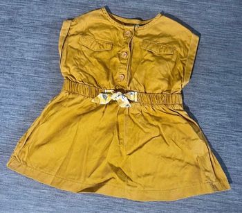 Robe moutarde Obaïbi