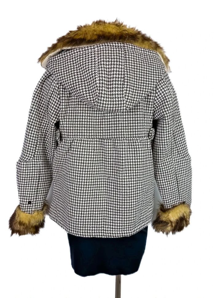 Magnifique manteau motif pied de poule - photo numéro 2