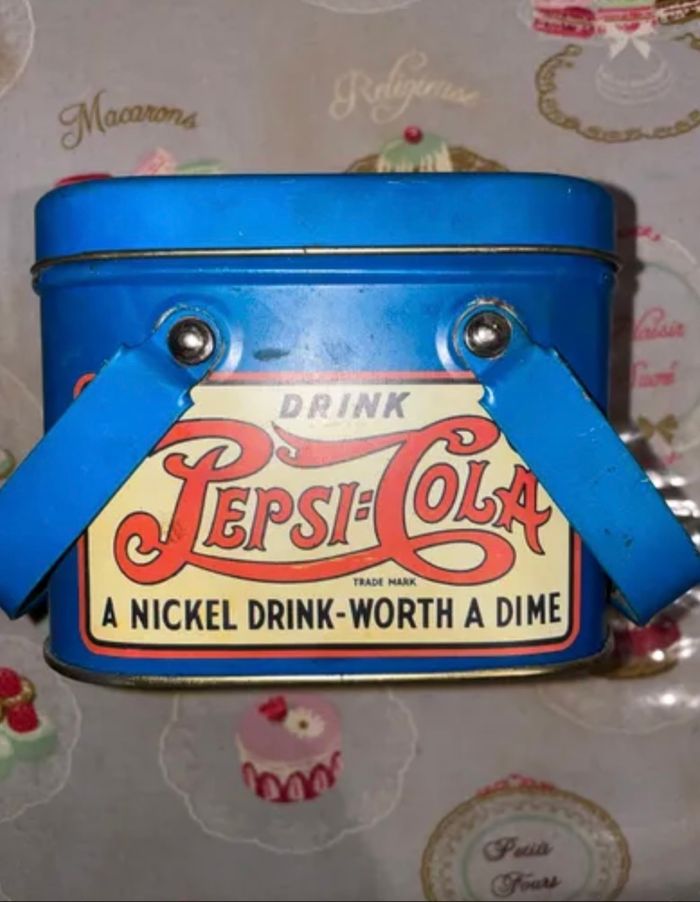 Boîte vintage pepsi cola - photo numéro 4