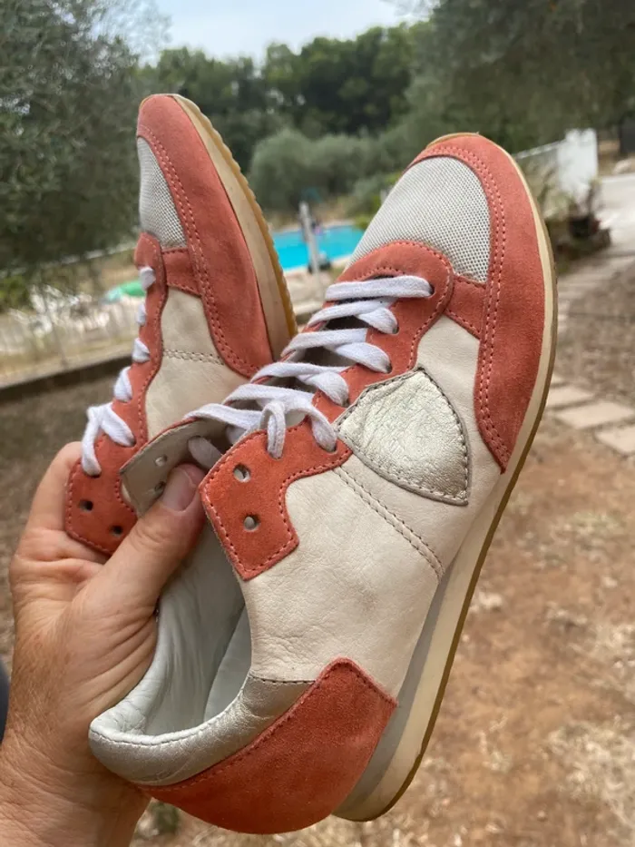 Très belles baskets cuir Philippe Model 37 - photo numéro 10