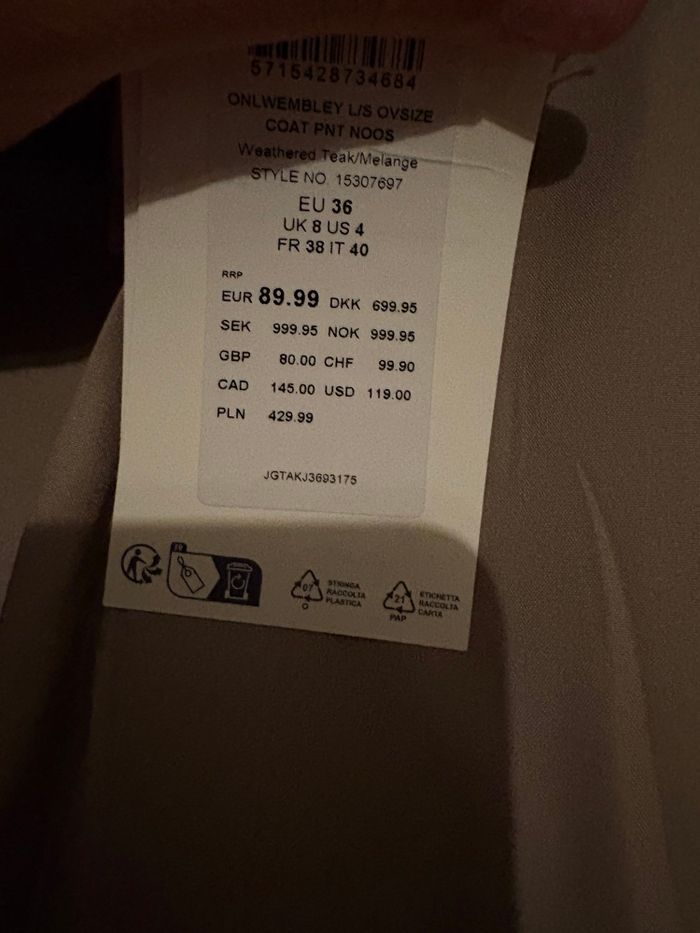 Je vends mon manteau - photo numéro 3