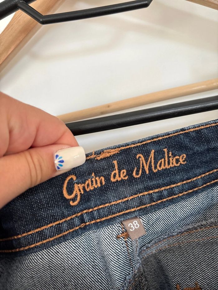 Jean bleu grain de malice taille 38 - photo numéro 2