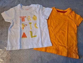 Lot de 2 tee-shirts orchestra 3 mois