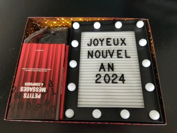 Coffret petits messages lumineux