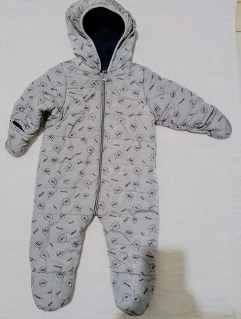 Kiabi combi pilote grise 9 mois