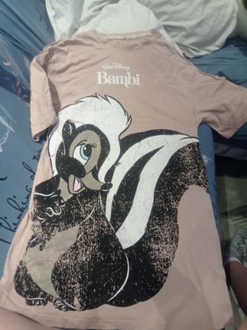 T shirt long ou chemise de nuit bambi