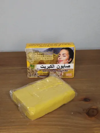 70g de savon au soufre bio