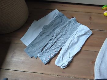 Lot leggins 18 mois gris blanc rayures catimini name it