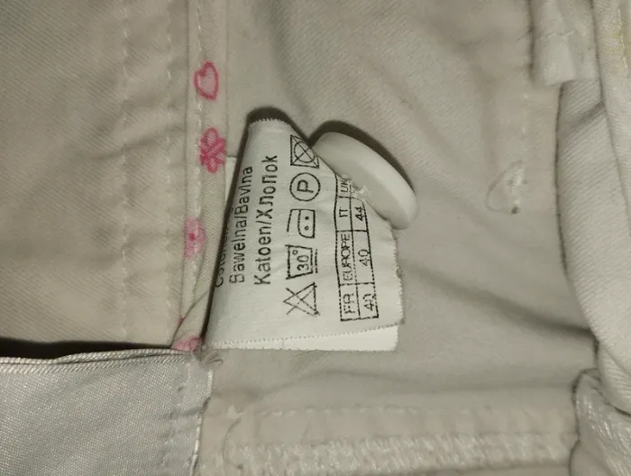 Jeans blanc flair - photo numéro 4