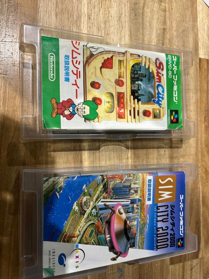 Sim City + Sim City 2000 - Super Nintendo / Nes / Famicom - photo numéro 7