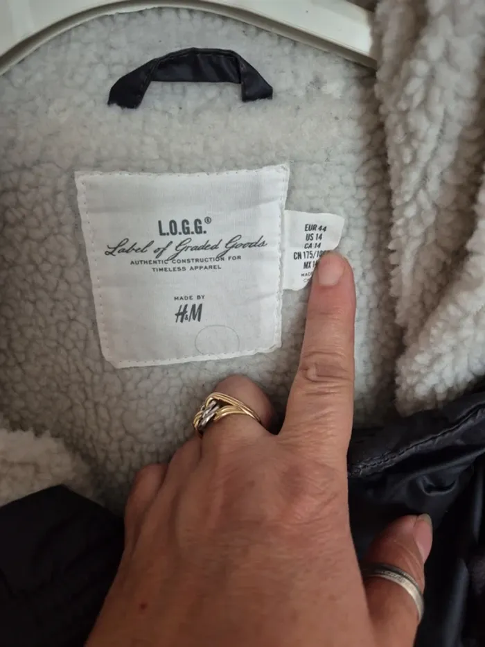 manteau a capuche taille 44 - photo numéro 3