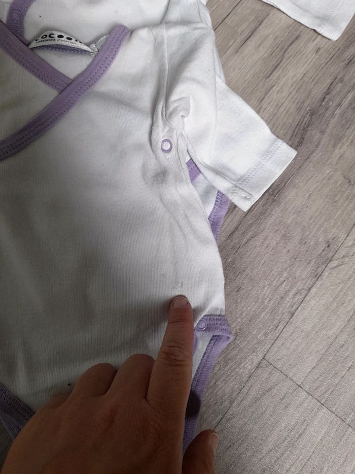 Lot de 3 body naissance - photo numéro 5