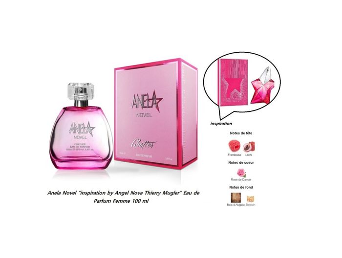 Anela Novel "inspi Angel Nova Thierry Mugler" Eau de Parfum Femme 100 ml - photo numéro 2