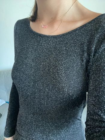Robe à Paillettes Dos Nu