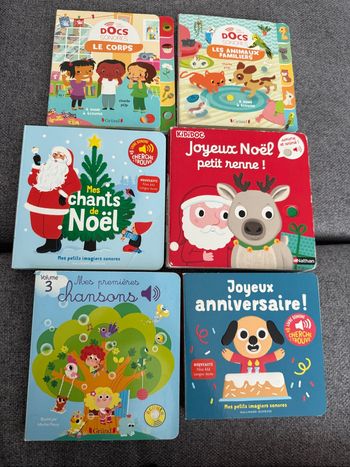 6 livres sonores