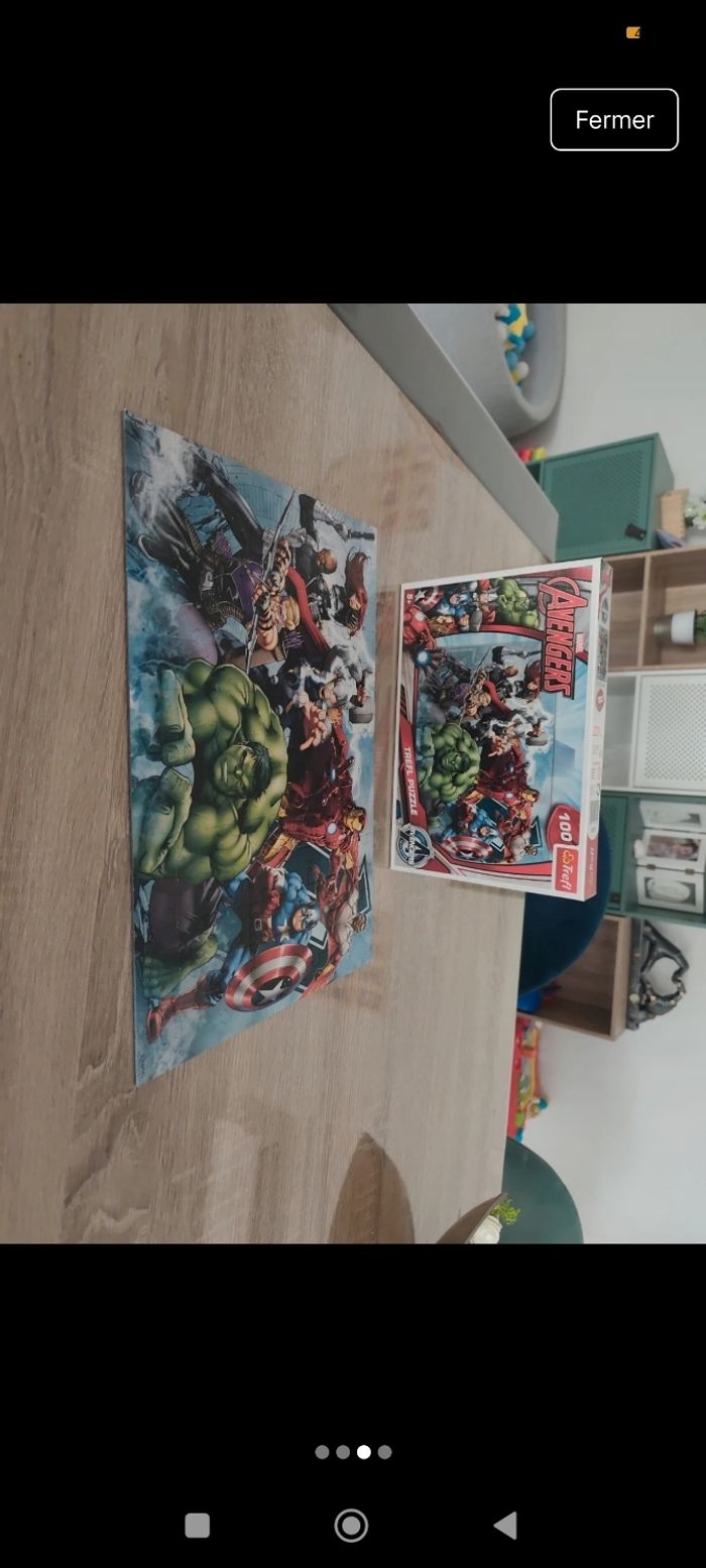Puzzle Avengers 100 pièces - photo numéro 3