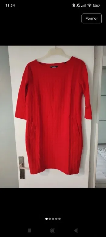 Robe rouge 38/40
