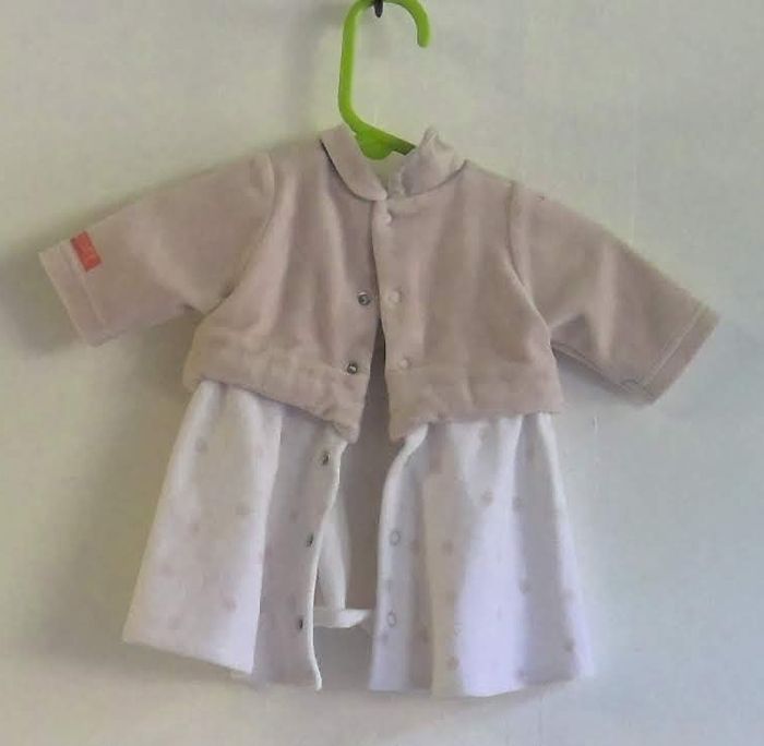 Robe naissance Berlingot - Flocon - photo numéro 5