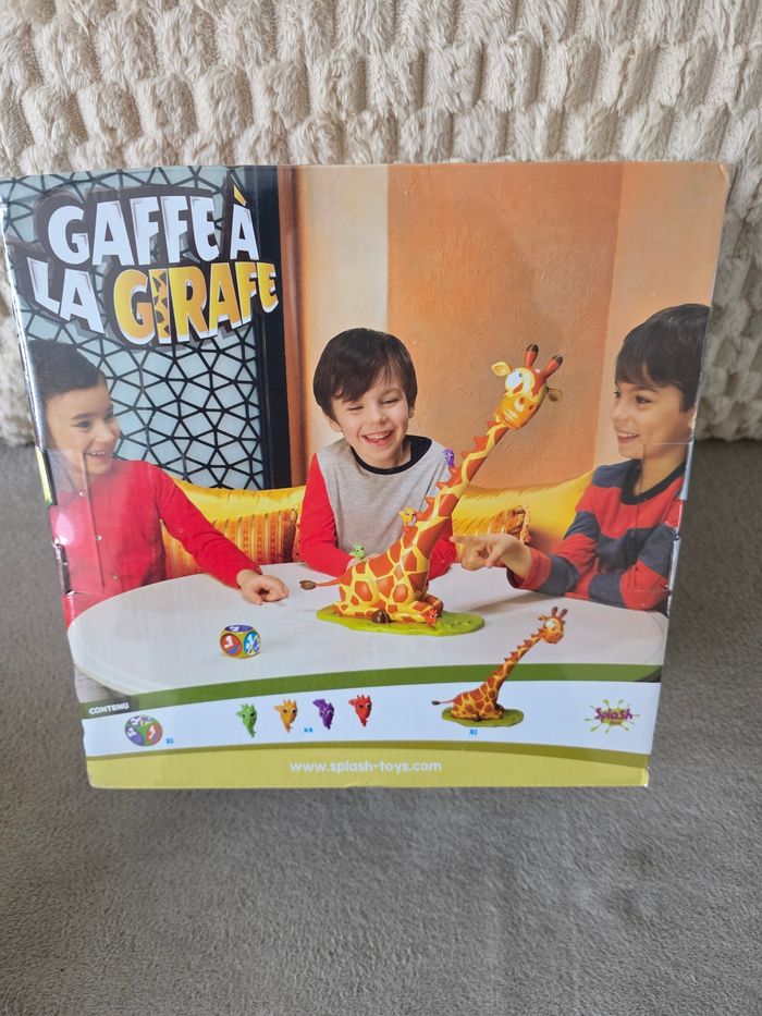 Jeux de societe  gaffe a la girafe neuf sous blister - photo numéro 2