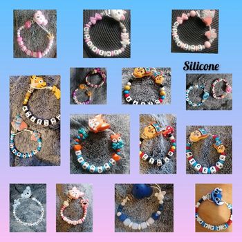 Attache tétine personnalisé