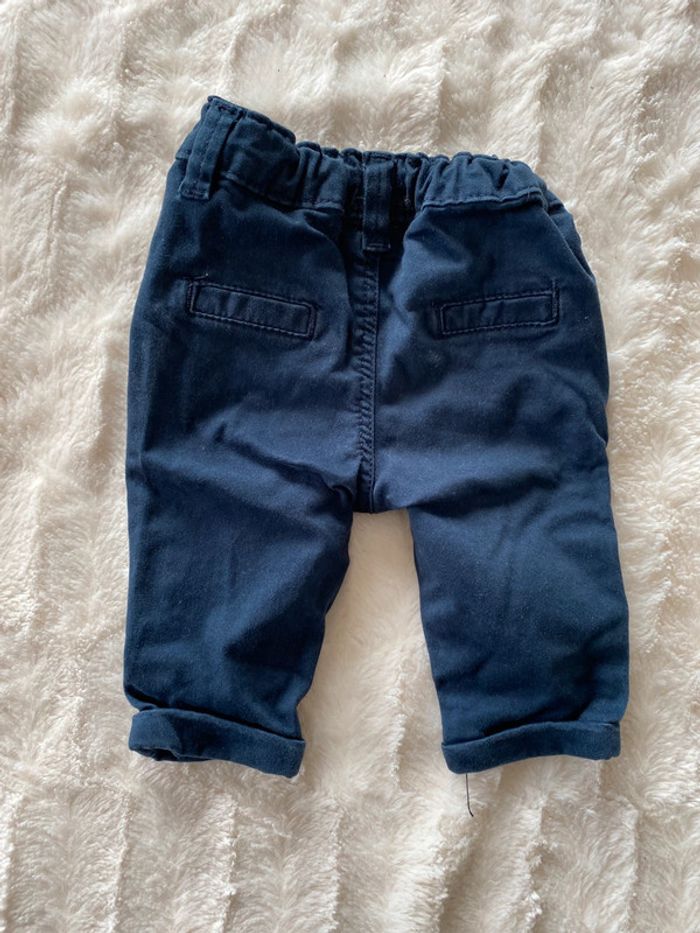 Chino kiabi bleu marine - photo numéro 2